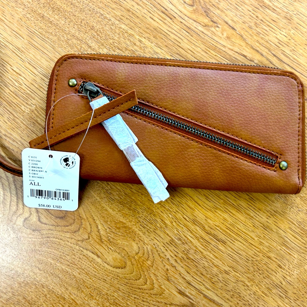Free People Vegan Wallet